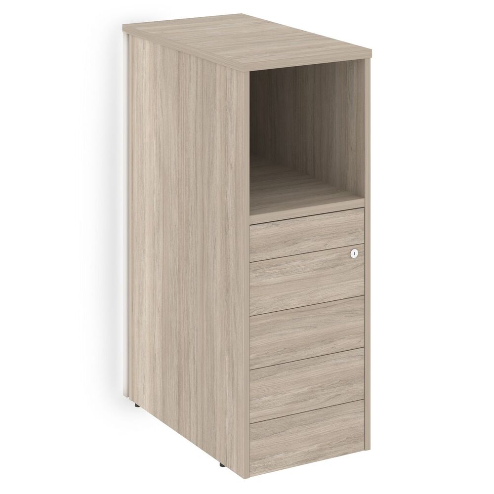 Onix Тумба с подсветкой 5 ящиков TIP-ON завершающая, левая