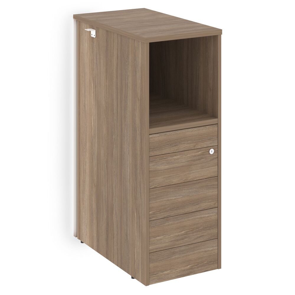 Onix Тумба с подсветкой 5 ящиков TIP-ON завершающая, правая