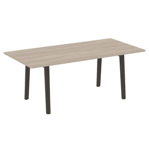 Стол переговорный (опоры - массив дерева)