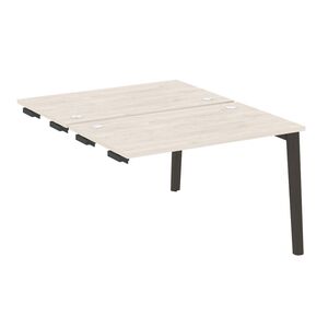 Стол-приставка двойной к опорным элементам (опоры - массив дерева)