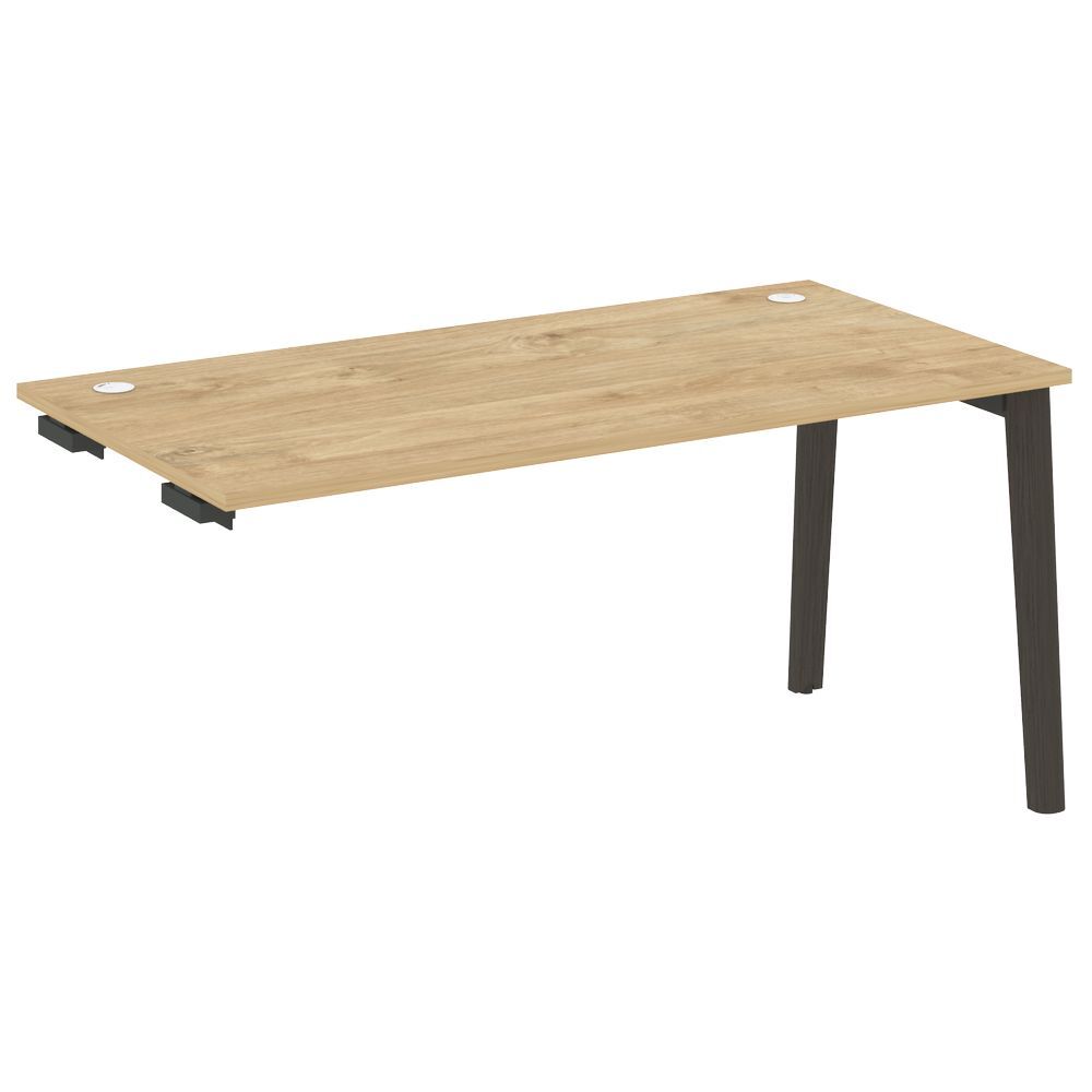 Стол-приставка к опорным элементам (опоры - массив дерева)