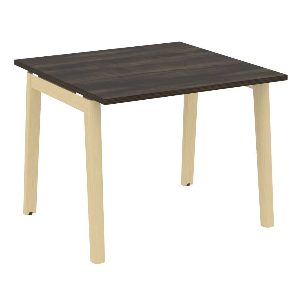 Стол переговорный (1 столешница) (опоры - массив дерева)