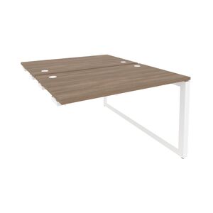 Стол-приставка двойной на О-образном м/к к опорным элементам