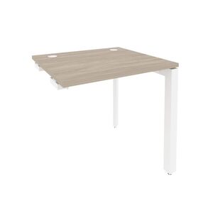 Стол-приставка на П-образном м/к к опорным элементам