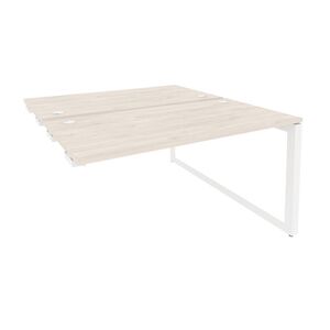 Стол-приставка двойной на О-образном м/к к опорным элементам