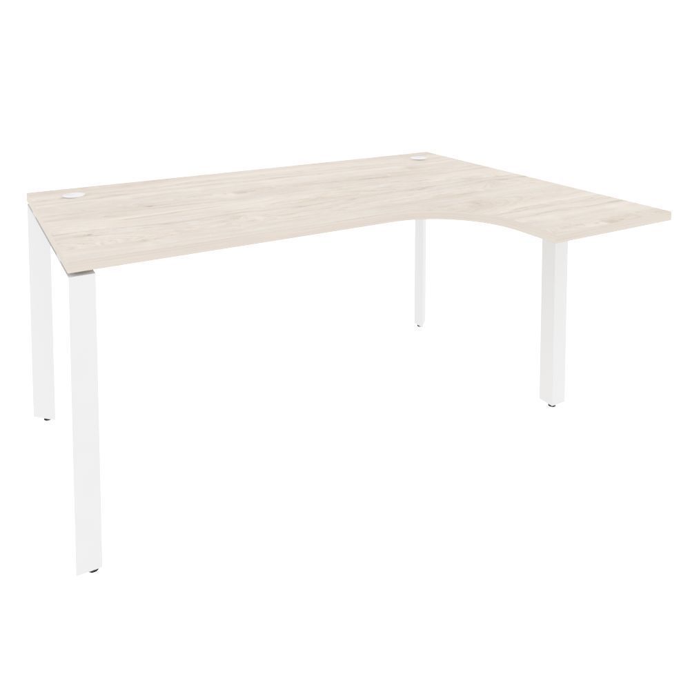 Стол эргономичный правый на П-образном м/к