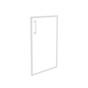 Фасад стекло в раме низкий правый