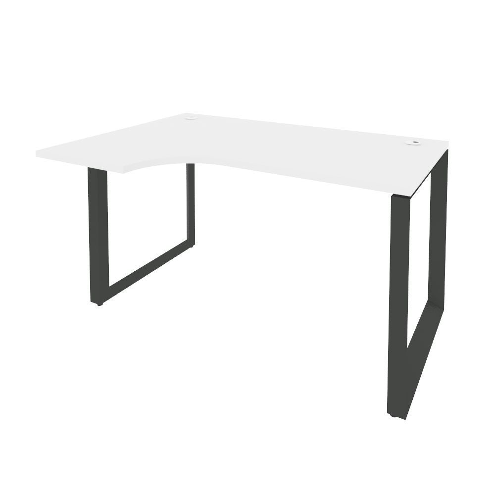 Стол эргономичный левый на О-образном м/к