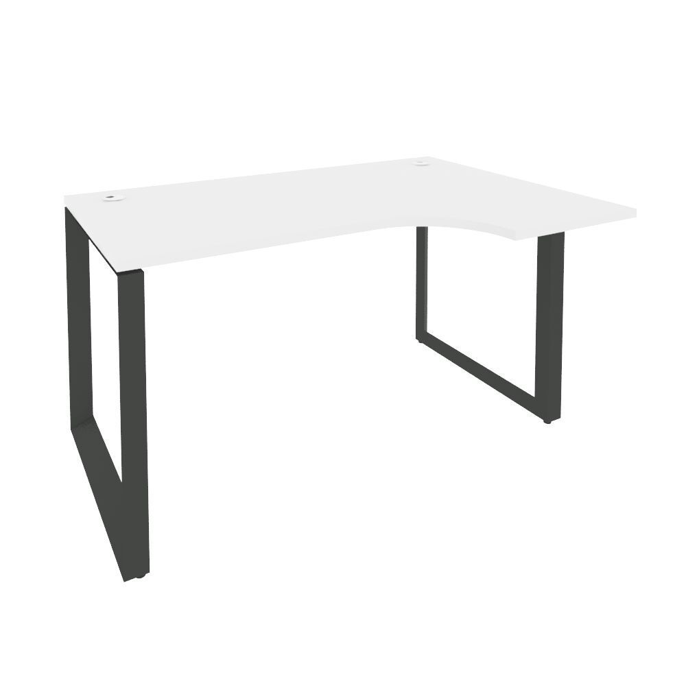 Стол эргономичный правый на О-образном м/к