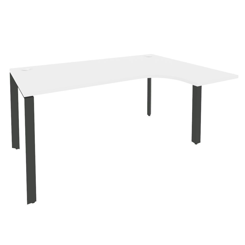 Стол эргономичный правый на П-образном м/к