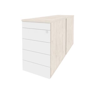 Тумба двойная приставная / опорная (TIP-ON)