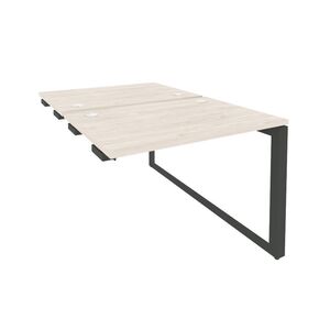 Стол-приставка двойной на О-образном м/к к опорным элементам