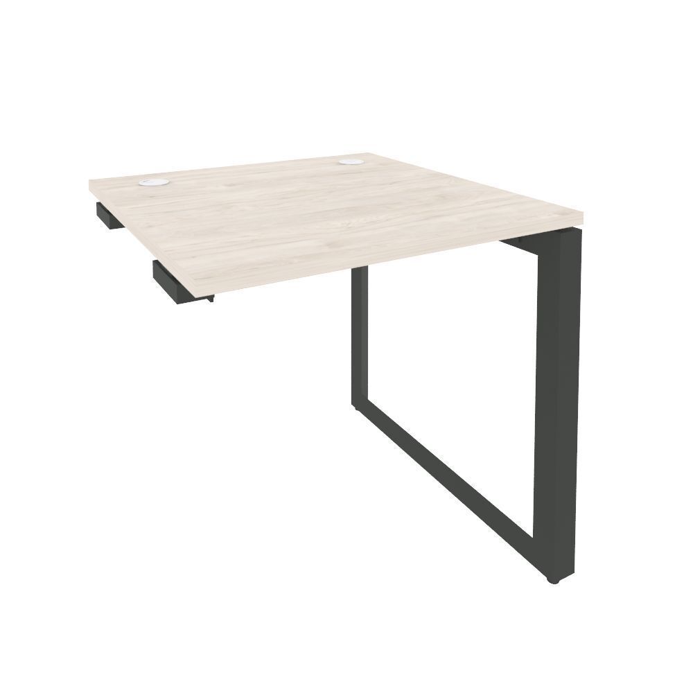 Стол-приставка на О-образном м/к к опорным элементам