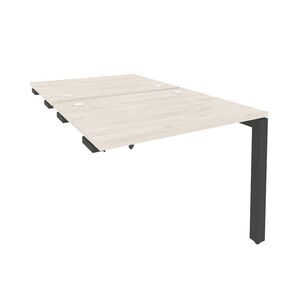 Стол-приставка двойной на П-образном м/к к опорным элем.