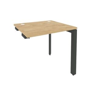 Стол-приставка на П-образном м/к к опорным элементам