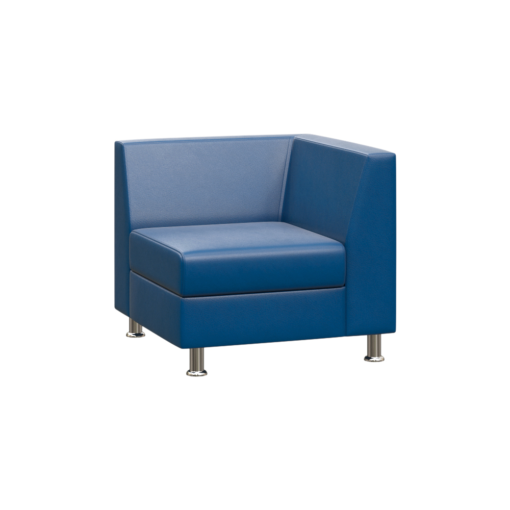 Секция с подлокотником одноместная левая