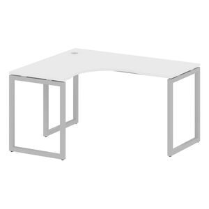 Стол криволинейный левый на О-образном м/к