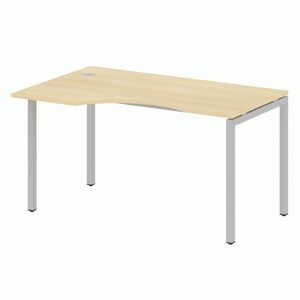 Стол криволинейный левый на П-образном м/к