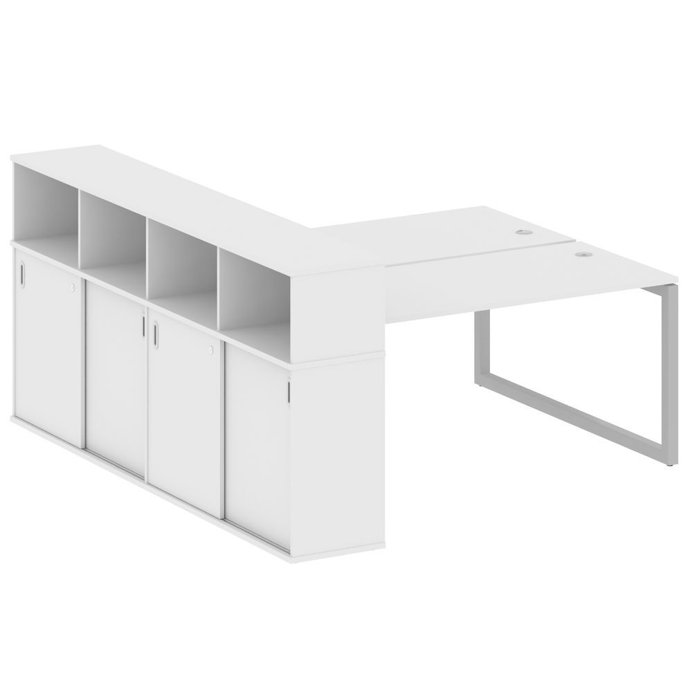 Р. ст. с шкафом-купе на О-образном м/к