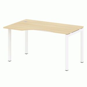 Стол криволинейный левый на П-образном м/к