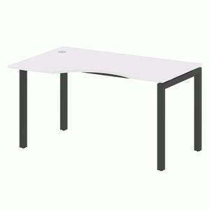 Стол криволинейный левый на П-образном м/к