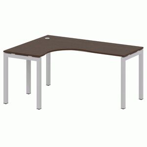 Стол криволинейный левый на П-образном м/к