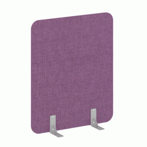 Перегородки на металлических опорах на фетровых подпятниках