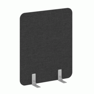 Перегородки на металлических опорах на фетровых подпятниках