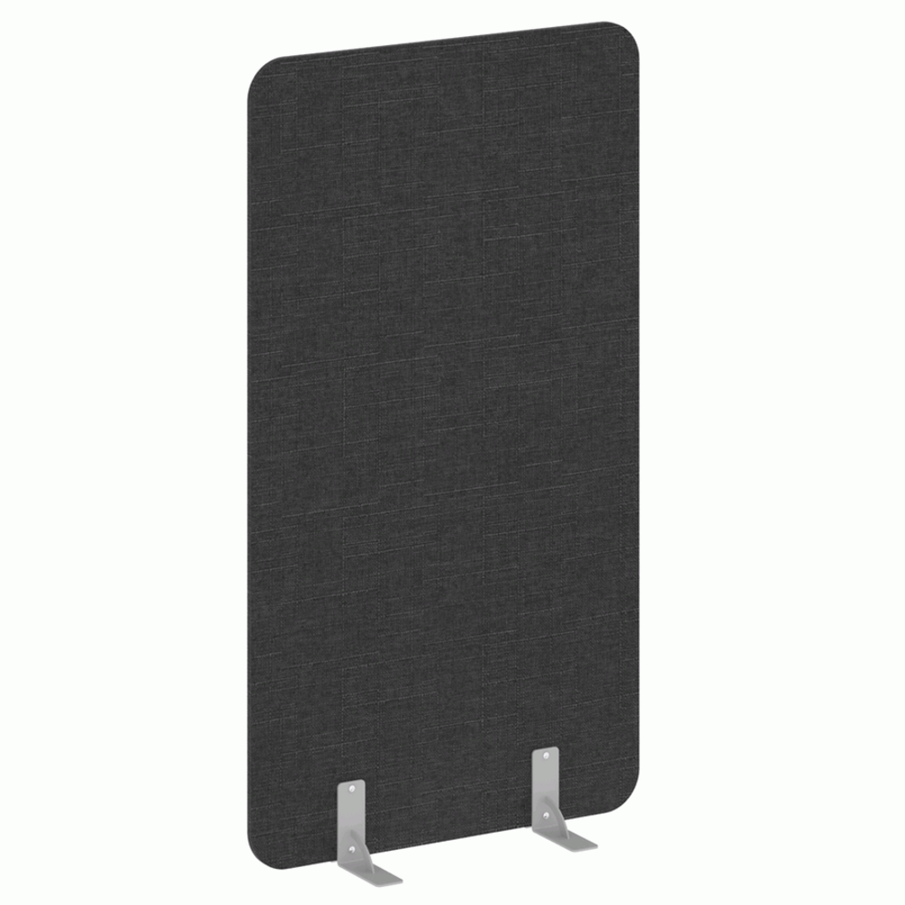 Перегородки на металлических опорах на фетровых подпятниках