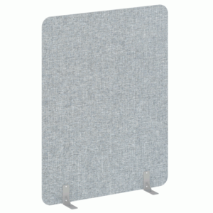 Перегородки на металлических опорах на фетровых подпятниках