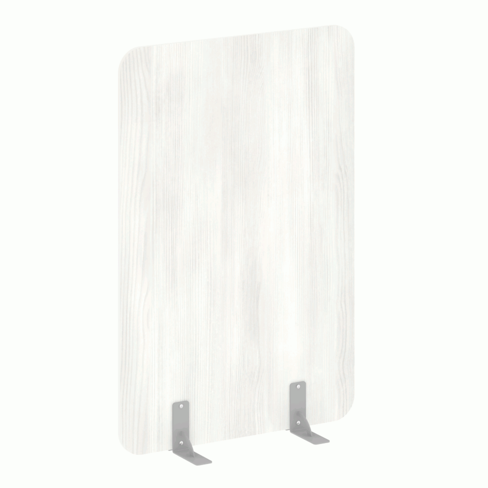 Перегородки на металлических опорах на фетровых подпятниках