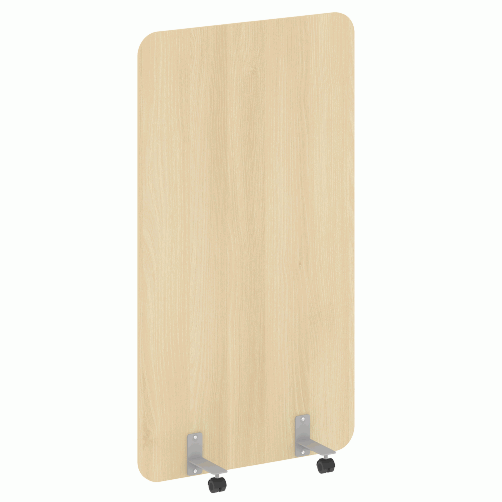 Перегородки на металлических опорах на фетровых подпятниках