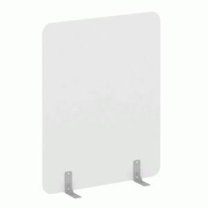 Перегородки на металлических опорах на фетровых подпятниках