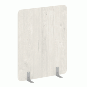 Перегородки на металлических опорах на фетровых подпятниках