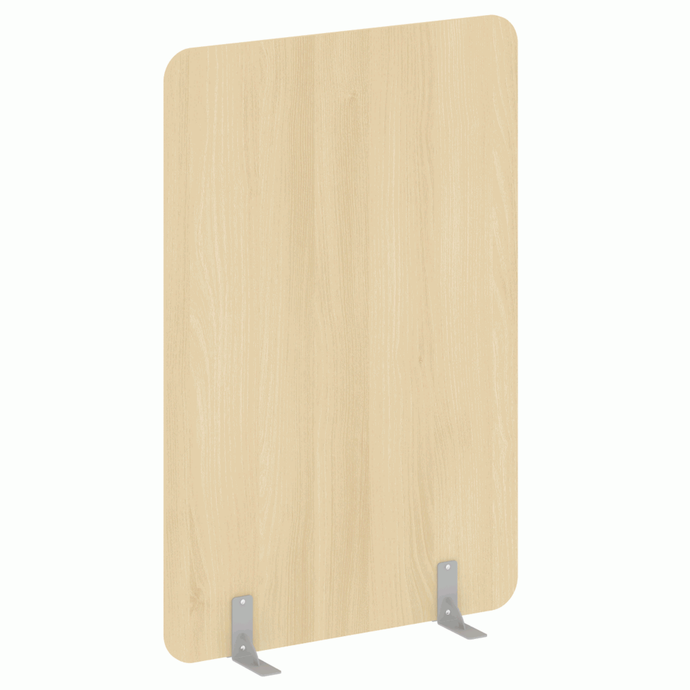 Перегородки на металлических опорах на фетровых подпятниках