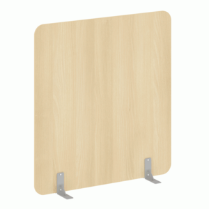 Перегородки на металлических опорах на фетровых подпятниках