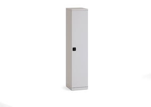 Шкаф металлический узкий, 4 полки (универсальный правый/левый)