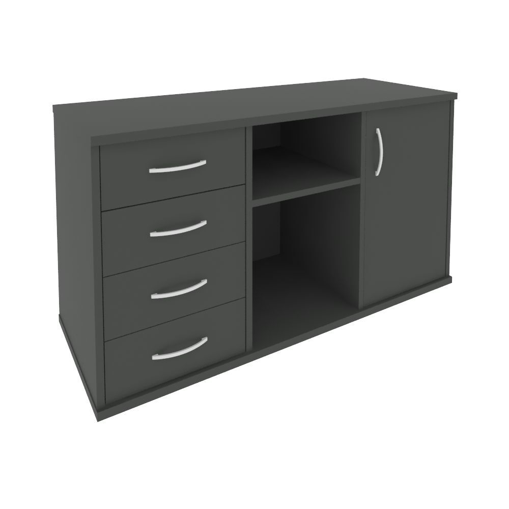 Тумба под оргтехнику с фолдингом