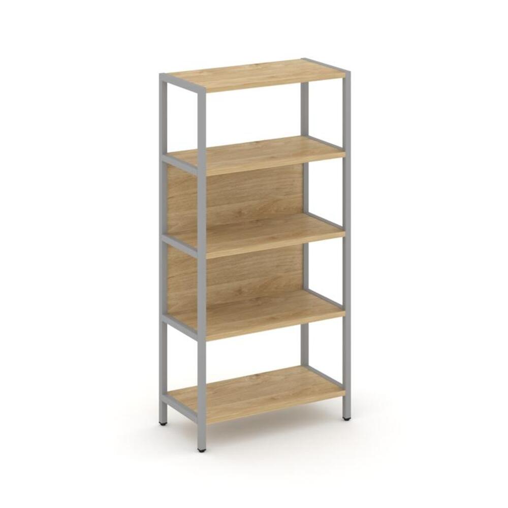 Односекционный стеллаж четырехярусный