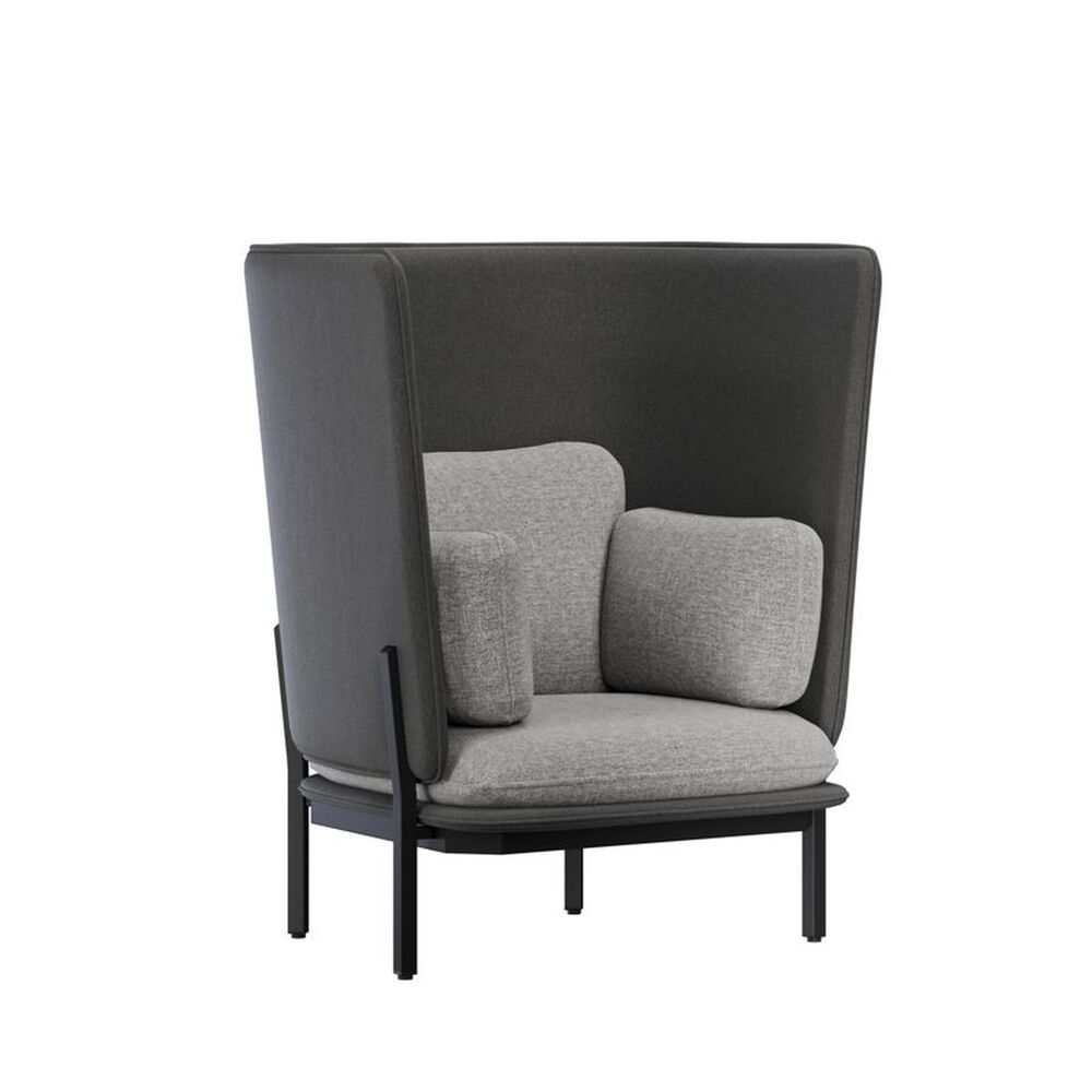 Диван одноместный с высокой спинкой