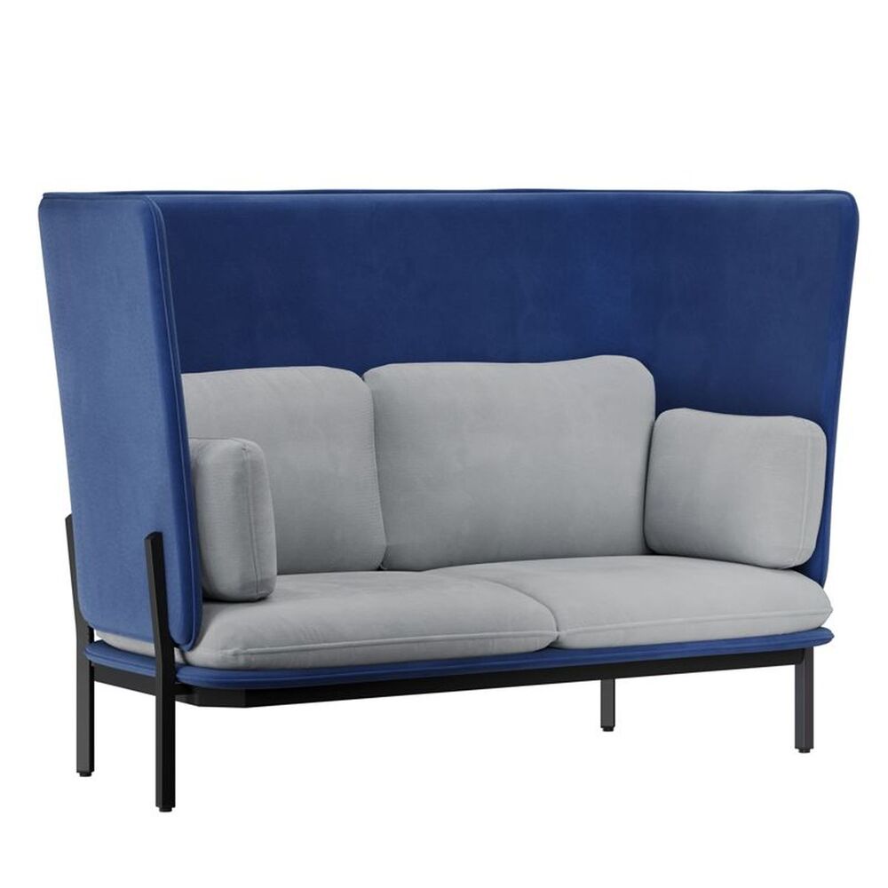 Диван двухместный с высокой спинкой