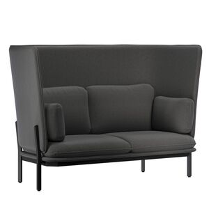 Диван двухместный с высокой спинкой