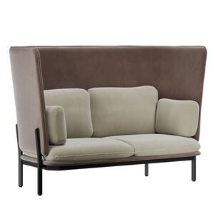 Диван двухместный с высокой спинкой