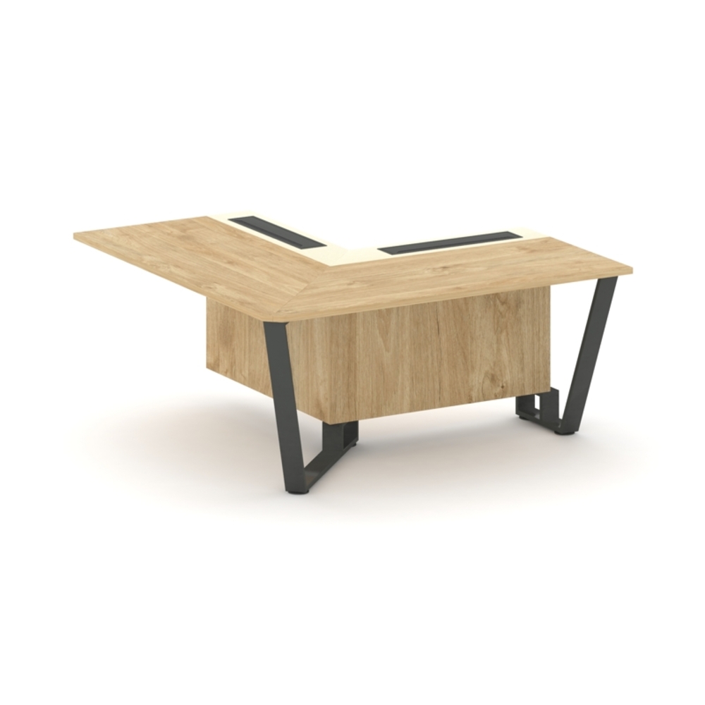 Проходной угловой модуль левый