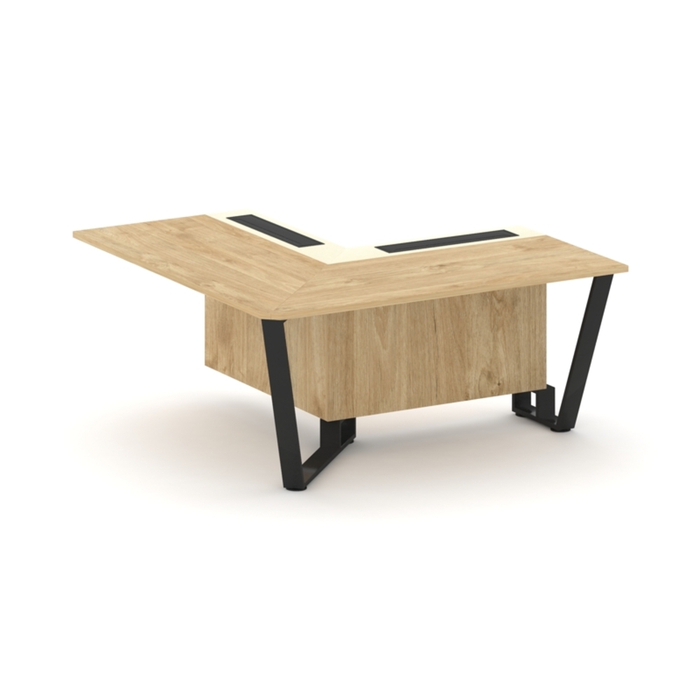 Проходной угловой модуль левый