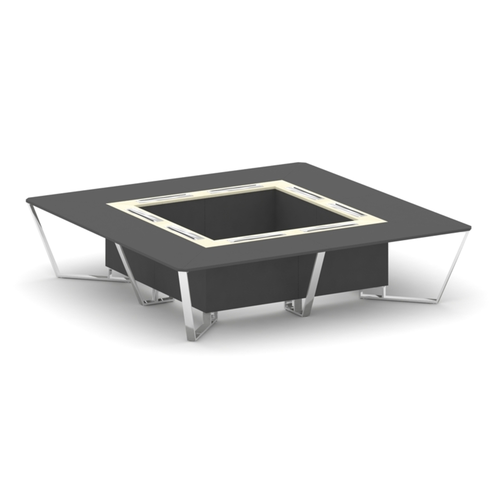 Стол переговорный квадратный