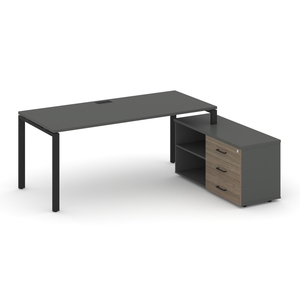 Style Project Direct Стол письменный с греденцией правой