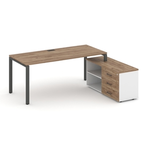 Style Project Direct Стол письменный с греденцией правой