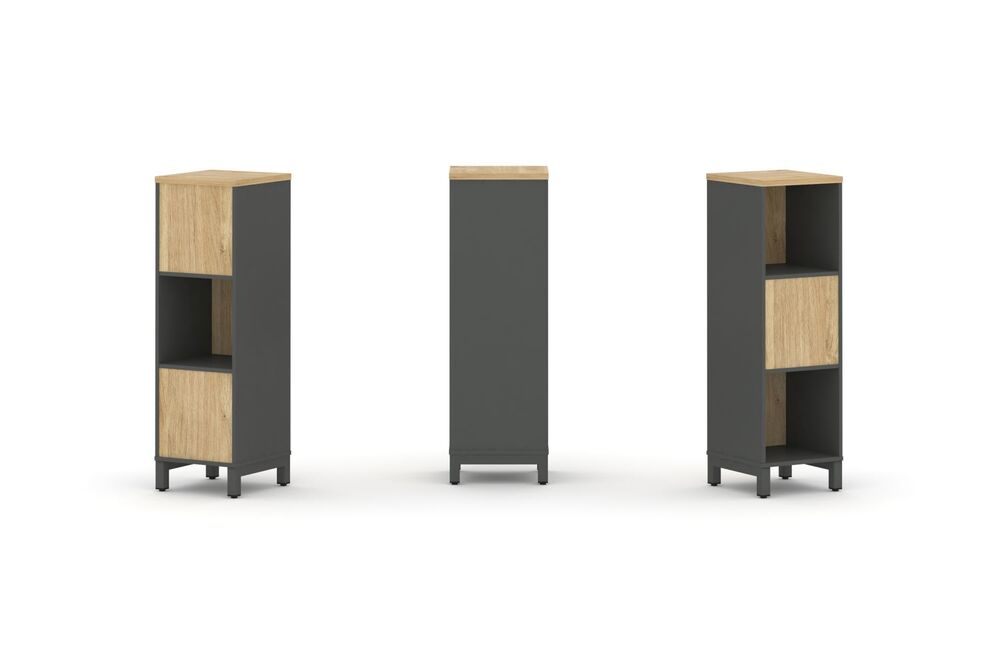 Набор стеллажа двухстороннего, 3 яруса