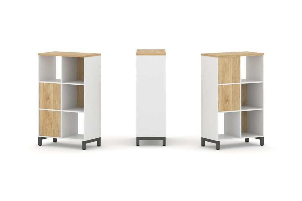 Набор стеллажа двухстороннего, 3 яруса